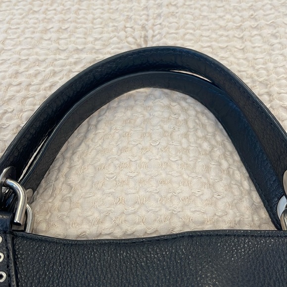 Michael Kors Brooklyn Large Pebbled Leather Convertible Satchel - Picture 7 of 16